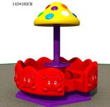 特价促销幼儿园室内外转椅大型玩具幼儿童转椅卡通塑料蘑菇转椅