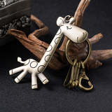 原创高档腰挂钥匙扣男女士简约钥匙圈汽车钥匙挂件钥匙链创意礼品
