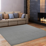 富兴地毯 墨尔本 简约纯色素色客厅化纤丙纶回弹性好加厚加密防潮