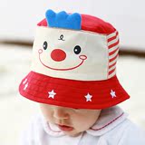 宝宝帽子春秋款韩国婴儿帽子3-6-12个月小孩遮阳帽男女童公主盆帽
