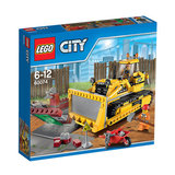 乐高城市组60074工程推土机 LEGO CITY 积木玩具益智趣味