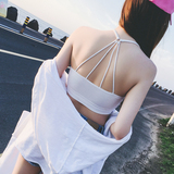 2016夏季新款韩版打底性感透气防走光短款裹胸吊带背心抹胸内衣女