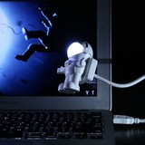 创意宇航员太空人USB小夜灯 节能学生台灯卧室床头电脑键盘LED灯