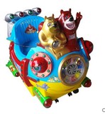厂家直销最新款熊出海投币摇摇车儿童组合电动玩具马熊潜艇摇摆机