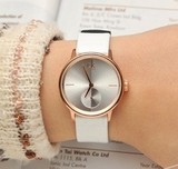 CK手表正品  优雅时尚简约独立秒盘石英女士手表K2Y236K6