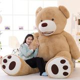 美国大熊超大号公仔2.6米毛绒玩具1.8抱抱熊泰迪熊布娃娃1.6狗熊