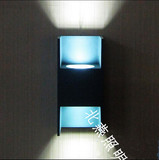 简约LED双头壁灯 户外防水庭院灯外墙壁上下打光阳台壁灯