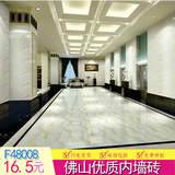 佛山瓷砖简约走廊客厅内墙砖  400x800厨房卫生间亮光仿石纹瓷片