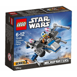 乐高LEGO星球大战系列抵抗军X-翼战斗机L75125小颗粒积木玩具