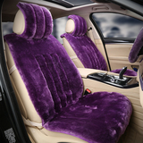 冬季新款羊毛汽车坐垫奥迪新Q7A4LA7A3Q3A8LA5Q5A6L羊毛保暖坐垫