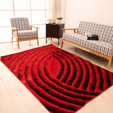 韩国丝欧式加厚加密地毯客厅茶几3d立体条纹卧室长方形可定制地毯
