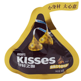 包邮 KISSES好时之吻 扁桃仁牛奶巧克力 146g 包装