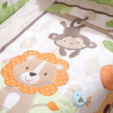 定做 婴儿床品套件 宝宝床品纯棉布料床围被子床单床笠订制九件套
