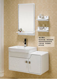 东鹏浴室柜组合黑白橡木卫浴柜现代简约祥云套装洗脸面盆柜2052