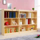 新款实木飘窗矮柜儿童自由组合书柜桌上置物小书架卧室收纳玩具柜