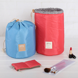 韩国圆筒式大容量分层防水洗漱袋化妆包旅行化妆包女士收纳包