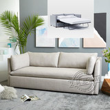美式沙发床1.8/1.5可折叠宜家布艺沙发床多功能两用客厅书房沙发