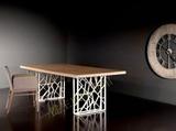会议桌简约现代 实木办公桌经理桌 美式工业风格方形会议桌电脑桌
