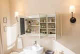 卫浴实木浴室柜镜柜浴室橡木储物柜卫生间置物柜镜箱防水镜面定制