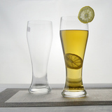 创意超大号啤酒杯无铅透明水晶玻璃酒杯果汁杯饮料杯子扎啤杯多款