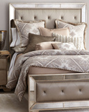 美式乡村皮艺双人床小户型实木床欧式现代卧室婚床1.5、 1.8米
