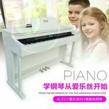 88键多功能智能电钢琴 成人电子琴 A601重锤亮光烤漆 全国包邮