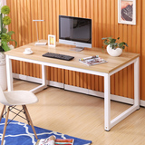 包邮电脑桌台式宜家组装双人办公桌子家用简约现代写字台简易书桌