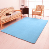 加厚珊瑚绒地毯客厅卧室床边满铺地毯门垫隔音  防潮可水洗
