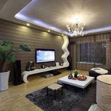 简约现代白色钢琴烤漆家用客厅个性时尚蛇形创意挂墙式弧形电视柜