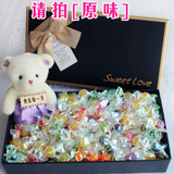 七夕礼物千纸鹤糖果巧克力礼盒韩国进口手工多彩创意糖果大礼包