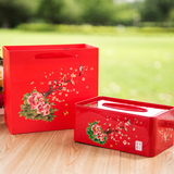 韩式结婚庆纸抽喜糖盒欧式婚礼创意家用桌面糖果纸巾盒用品