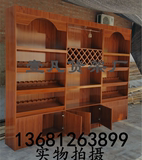 木质红酒展示架 展示柜 红酒白酒陈列柜红酒货架实木展柜