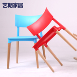 特价欧式咖啡椅餐椅塑料椅子宜家北欧办公椅美式简约休闲椅才子椅