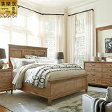 特价美式床全实木床 1.5 1.8米双人床 简约现代美式乡村高档婚床