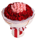 全国同城配送鲜花速递33朵红玫瑰花束北京上海广州深圳杭州南京