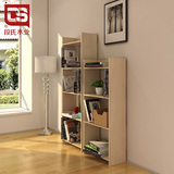 家用儿童实木书架置物架简易小型书柜自由组合橱柜三四五层搁架