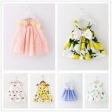 童装女童连衣裙夏季0-1-2-3岁儿童公主裙子6个月女宝宝夏装背带裙