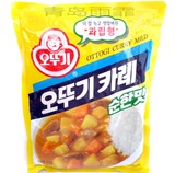 韩国进口食品 调味品 咖喱粉原味 不倒翁咖喱粉1000g  咖喱饭必备