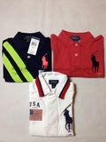 美国Polo Ralph Lauren正品代购-儿童装现货大马标短袖T恤衫