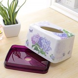 希尔长方形 欧式多功能纸巾盒 时尚创意桌上厕所抽纸盒卷纸筒包邮
