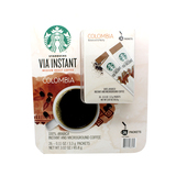 【美国直邮】星巴克哥伦比亚咖啡速溶黑咖啡礼盒装 26条装