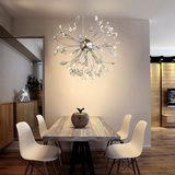 欧式奢华水晶吊灯LED客厅灯创意个性吊灯北欧卧室水晶灯餐厅灯具
