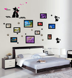 蝴蝶客厅电视背景3D立体墙贴卧室墙上装饰品温馨墙饰墙壁贴纸创意