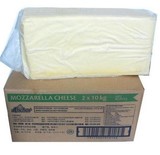 安佳马苏里拉芝士 新西兰马祖里拉披萨拉丝奶酪10kg/条正品
