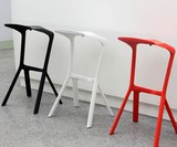 欧式创意时尚个性吧凳 简约吧椅 塑料吧台凳椅 酒吧椅 休闲椅
