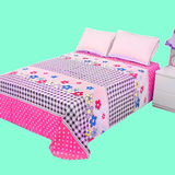 生态棉磨毛单件床单2.3*2.5米适合1.8/2m床床单 加大双人床单特价