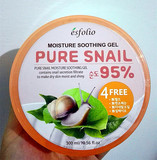 香港代购正品韩国esfolio 95%蜗牛胶95保湿舒缓修复凝胶 免洗面膜
