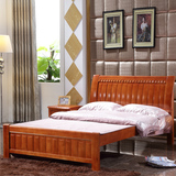 重庆清仓价实木床1米35单双人儿童床小户型一米二橡木床特价甩卖