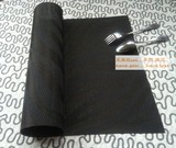 特价包邮黑色斑马纹出口餐桌垫环保PVC外贸西餐垫防水速干隔热垫