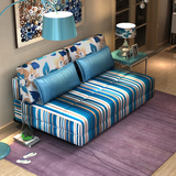宜家 沙发床 小户型客厅可折叠两用床1米单人1.5米1.2米1.8米双人